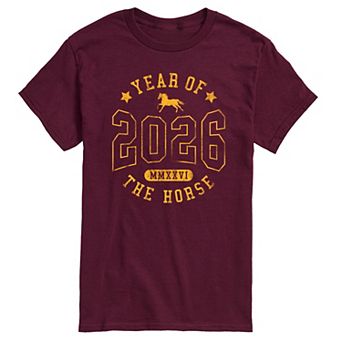 Men's Lunar New Year 2026 Year Of The Horse Graphic Tee
