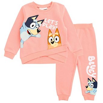 Bluey Fleece Sweatshirt & Pants Set