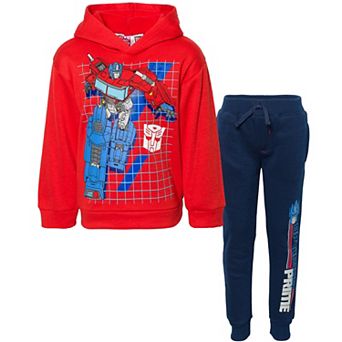 Transformers Fleece Hoodie & Pants Set