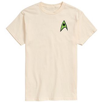 Big & Tall Star Trek Starfleet Clover Logo Graphic Tee