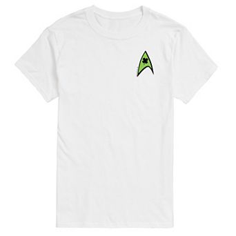 Big & Tall Star Trek Starfleet Clover Logo Graphic Tee