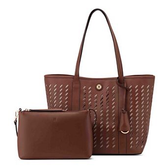 Nine West Trista 2-in-1 Tote Bag with Multiple Compartments