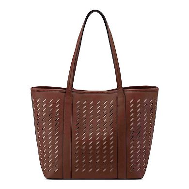 Nine West Trista 2-in-1 Tote Bag with Multiple Compartments