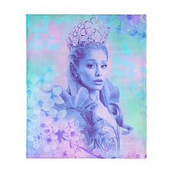 Wicked 2 Glinda Blossoms Silk Touch Throw Blanket 46 x 60 in