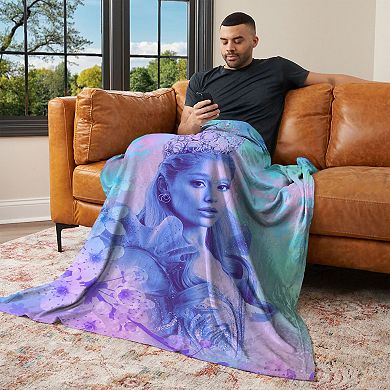 Wicked 2 Glinda Blossoms Silk Touch Throw Blanket 46 x 60 inches