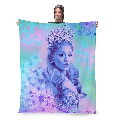 Wicked 2 Glinda Blossoms Silk Touch Throw Blanket 46 x 60 inches