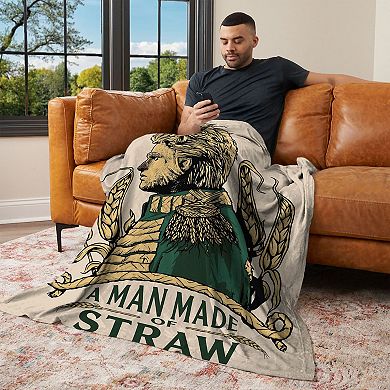 Wicked 2 Made Of Straw Silk Touch Throw Blanket 60 x 80 inches