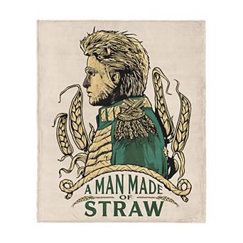 Wicked 2 Made Of Straw Silk Touch Throw Blanket 46 x 60 in