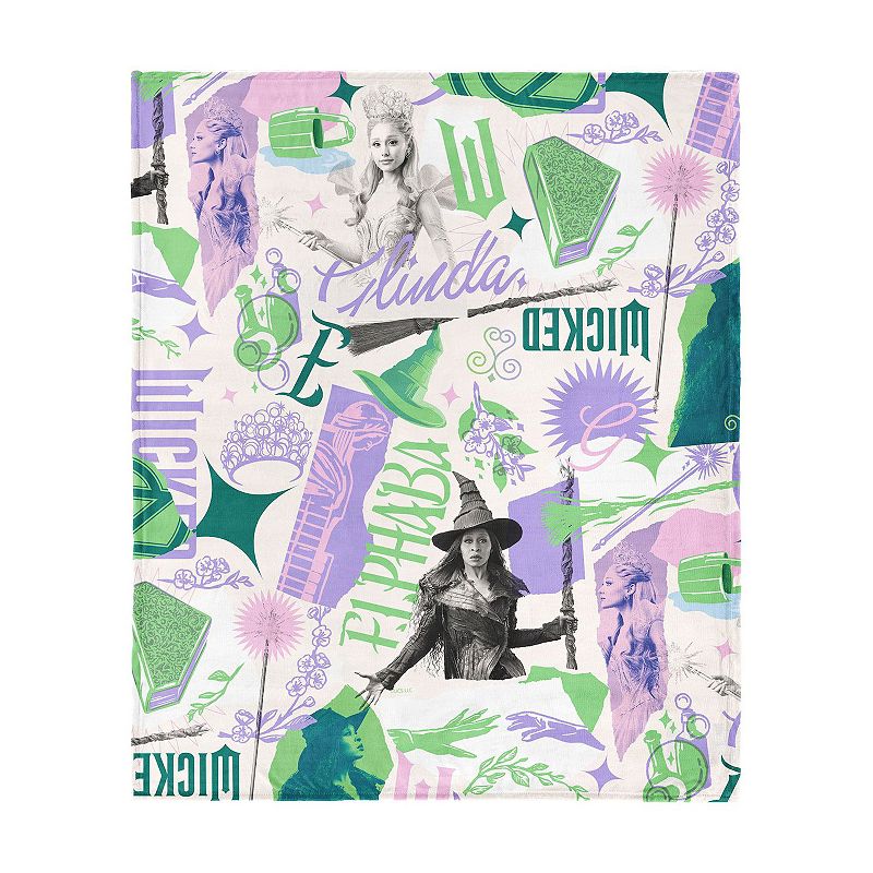 Wicked 2 For Good Silk Touch Throw Blanket 60 x 80 inches