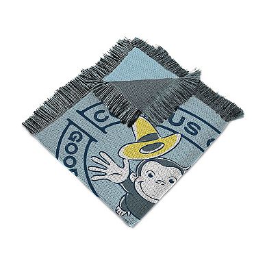 Universal Curious George Good Little Monkey Tapestry Throw Blanket 48x60 inches