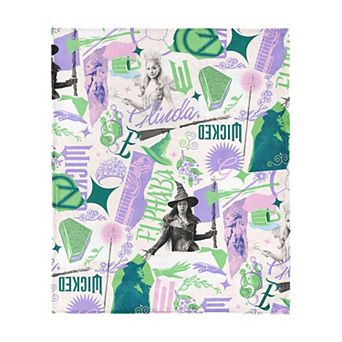 Wicked 2 For Good Silk Touch Throw Blanket 50 x 60 in