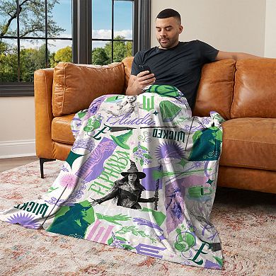 Wicked 2 For Good Silk Touch Throw Blanket 50 x 60 inches