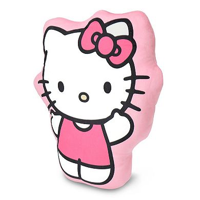 Hello Kitty Pink Bow Pretty Silk Touch Throw Blanket and Cloud Pal Set