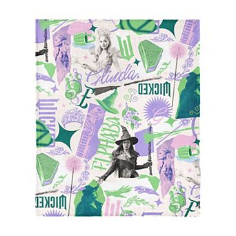 Wicked 2 For Good Silk Touch Throw Blanket 46 x 60 in
