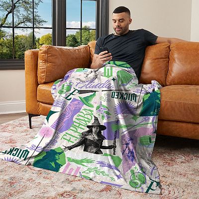 Wicked 2 For Good Silk Touch Throw Blanket 46 x 60 inches