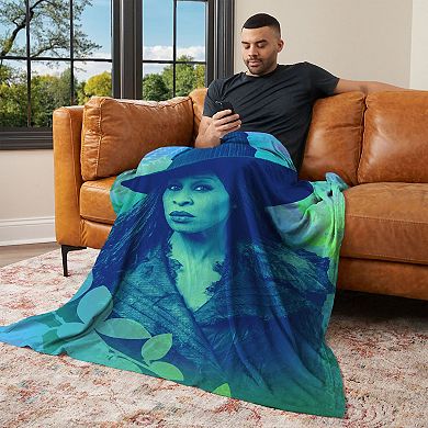 Wicked 2 Greenery Silk Touch Throw Blanket 46 x 60 inches