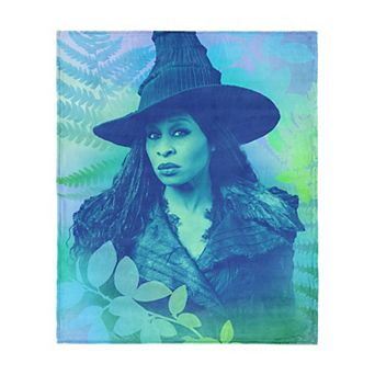 Wicked 2 Greenery Silk Touch Throw Blanket 50 x 60 in