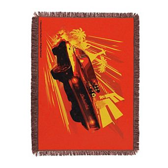 Universal Fast And Furious Retro Last Ride Tapestry Throw Blanket 48x60 inches