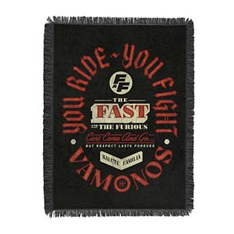 Universal Fast And Furious Cars Come And Go 48x60 inches