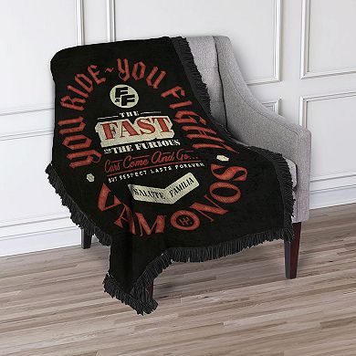 Universal Fast And Furious Cars Come And Go 48x60 inches