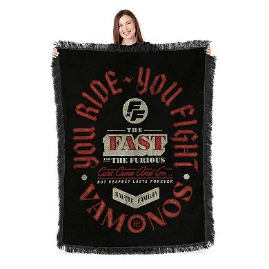 Universal Fast And Furious Cars Come And Go 48x60 inches