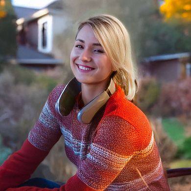 Portable Neck Heat Pad - Rechargeable 10000mAh for Long-Lasting Infrared Warmth Relief