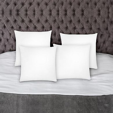 Covers&All Throw Pillow Inserts, Durable Soft Non-Woven Fabric with Silicon Fiber Filling