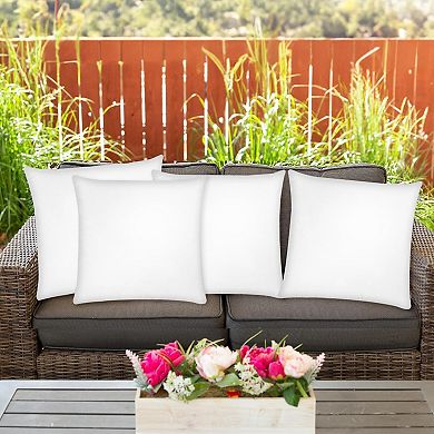 Covers&All Throw Pillow Inserts, Durable Soft Non-Woven Fabric with Silicon Fiber Filling