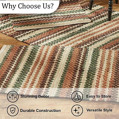 Park Designs Woodbourne Rustic Chindi Rag Rug
