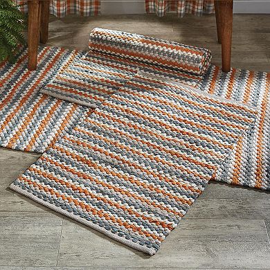Park Designs Apricot Stone Indoor Chindi Rug