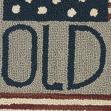 Park Designs Old Glory Hooked Indoor Rug