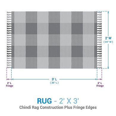 Park Designs Kennebec Braided Chindi Indoor Rug