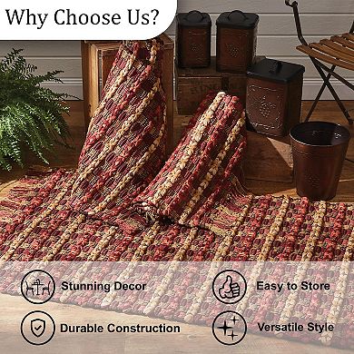 Park Designs Kennebec Braided Chindi Indoor Rug