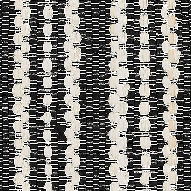 Park Designs Onyx And Ivory Chindi Rug