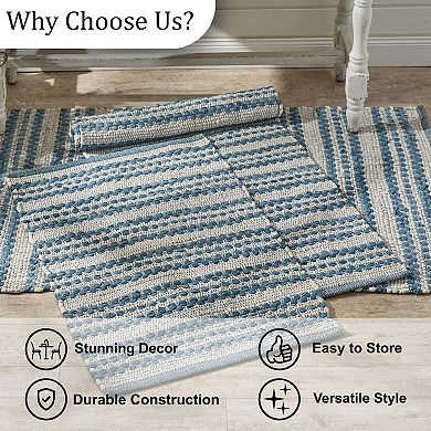 Park Designs French Farmhouse Chindi Rug