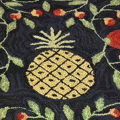 Park Designs Pineapple Indoor Hooked Rug