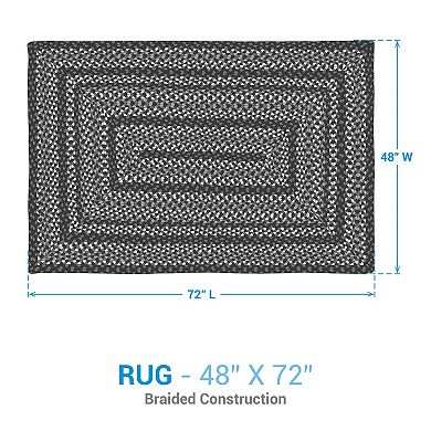 Park Designs Folk Art Braided Indoor Rug