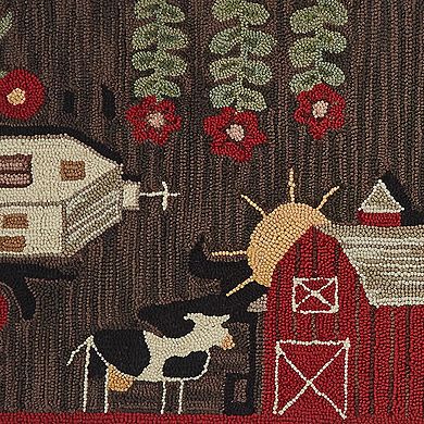 Park Designs Farm Life Hooked Indoor Rug