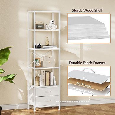 Furnulem Five-tier bookshelf