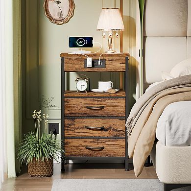 Furnulem Retro bedside table