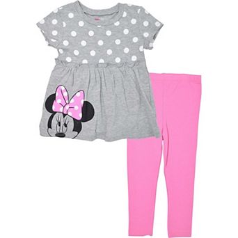 Disney Minnie Mouse T-Shirt & Leggings Set