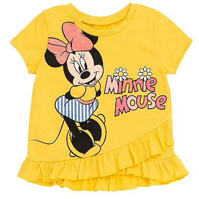 Disney Minnie Mouse T-Shirt & Chambray Shorts Set