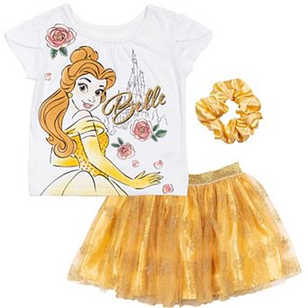Disney T-Shirt Skirt & Scrunchie Set