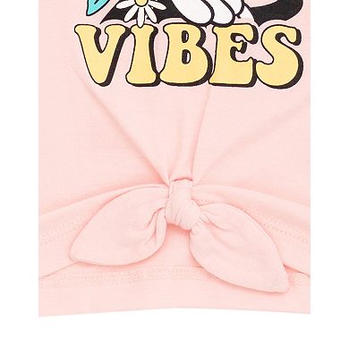 Disney Minnie Mouse T-Shirt & Chambray Shorts Set