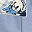 Minnie Off White Blue