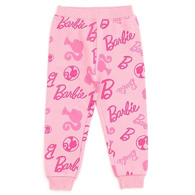 Barbie Fleece Sweatshirt & Pants Set