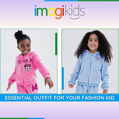 Disney Velour Hoodie & Pants Set