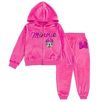 Disney Velour Hoodie & Pants Set