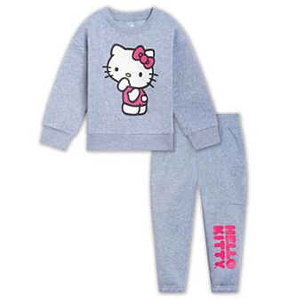 Hello Kitty Fleece Sweatshirt & Pants Set