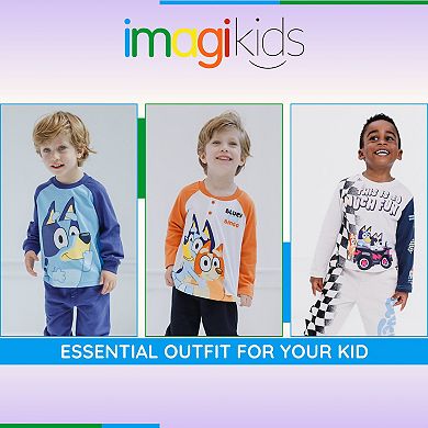 Bluey Long Sleeve T-Shirt & Pants Set